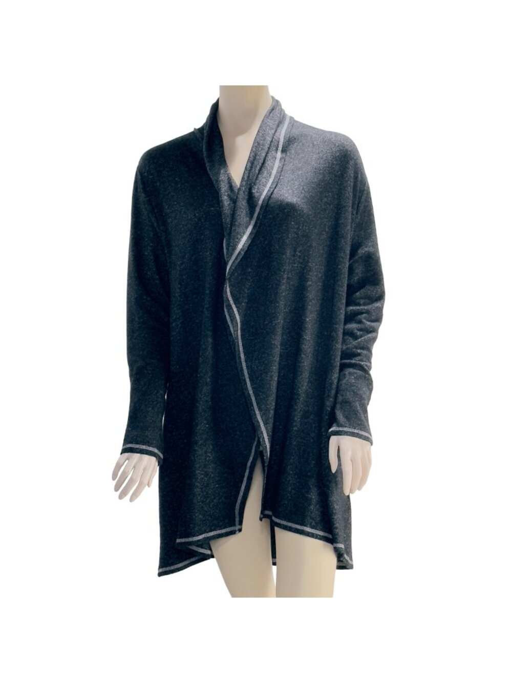 SOFT SURROUNDINGS Women’s Kimono Top Shawl collar Long Sleeve Size L